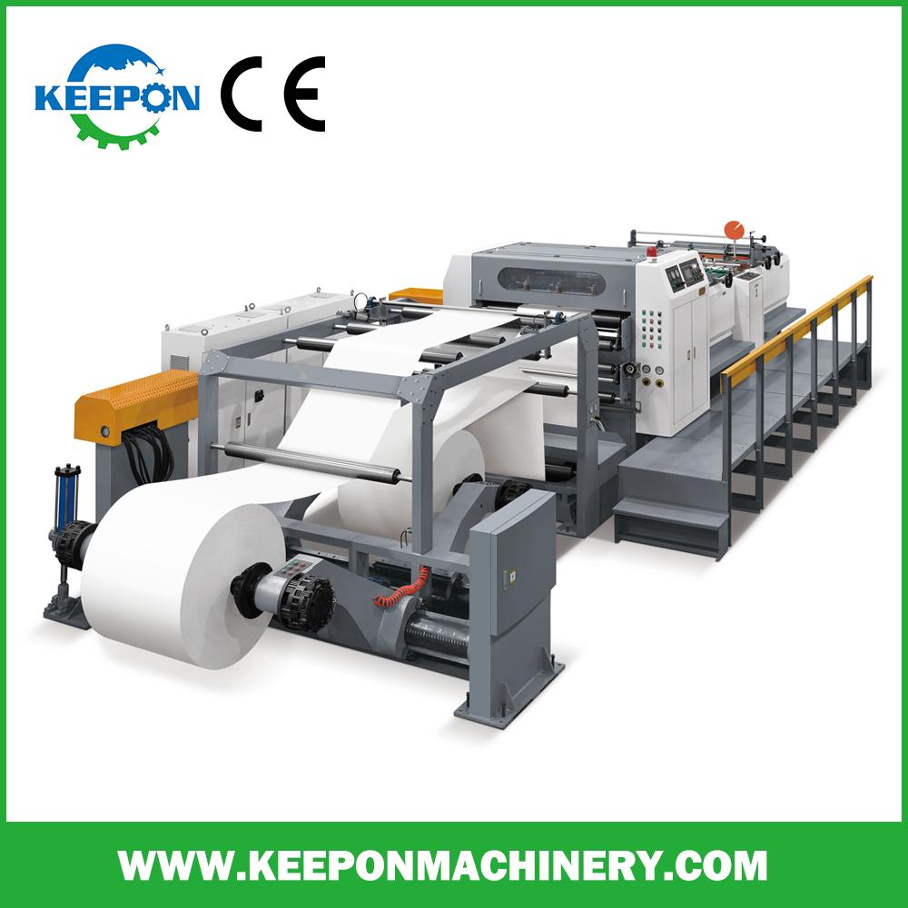 Servo Control Double Rotary Knife High Speed Automatic Paper Sheeter