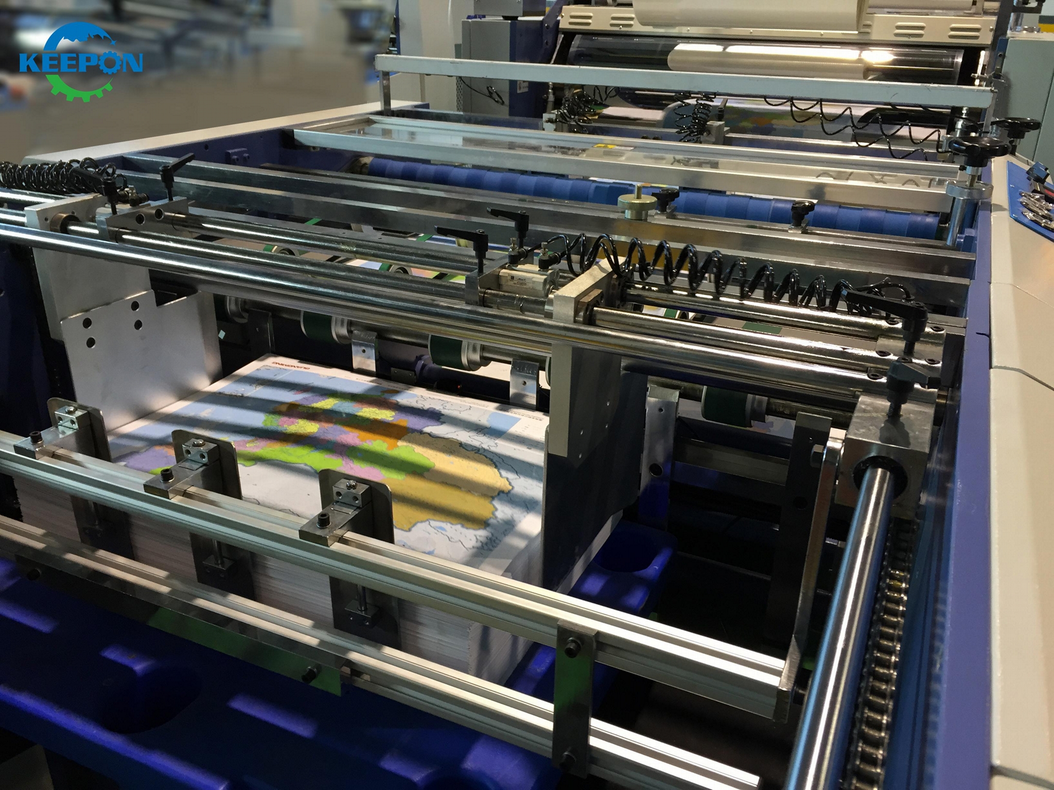 Fully Automatic Thermal Plastic Film Laminating Machine for Sale