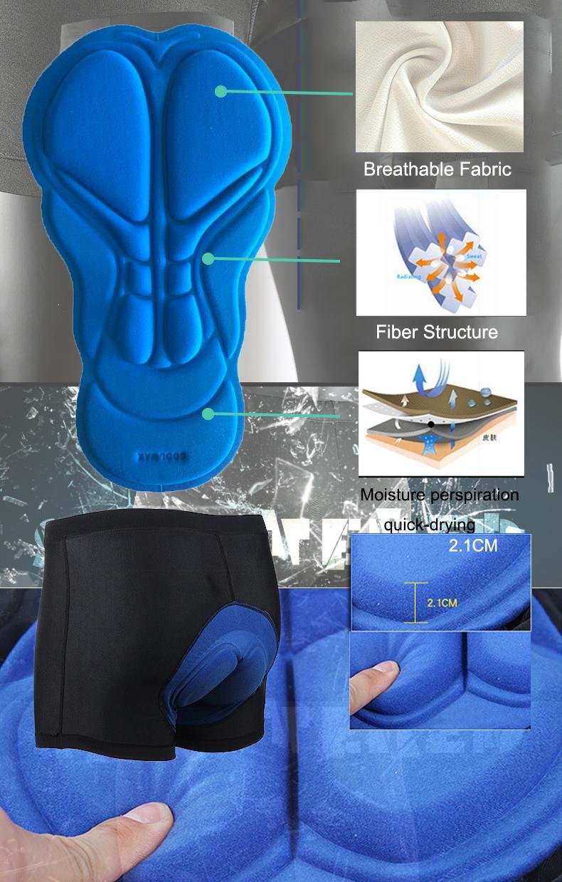 Attractive Flexible Gel Pads For Cycling Shorts 2