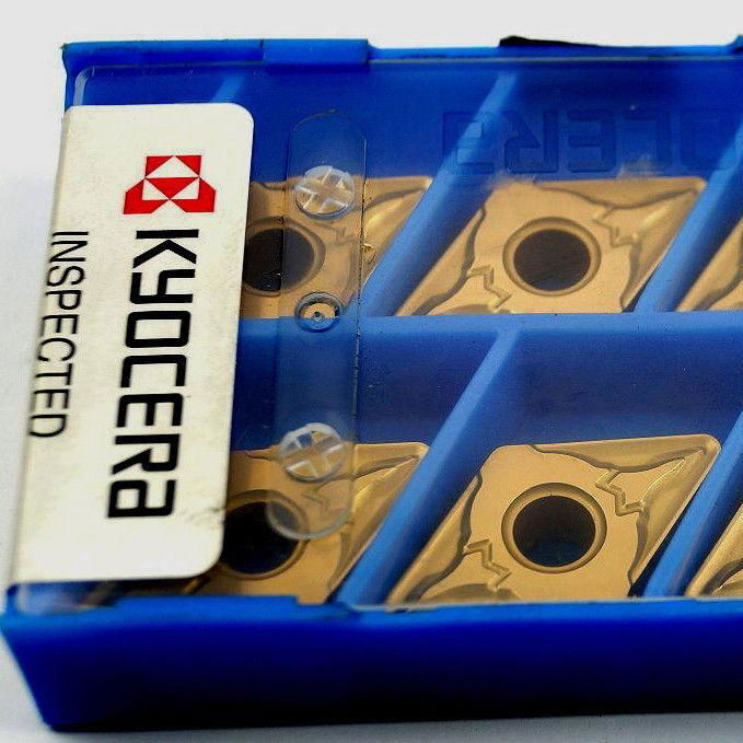 Kyocera lathe carbide metal tool inserts DNMG150412HQ CA5535 2