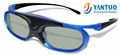 2.4GHZ RF 3D Glasses with Rechargeable Active Shutter match yantok 2.4GHZ 3D SYN 2