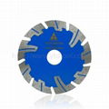 110mm diamond sintered saw blade rim turbo blade for stone cutting