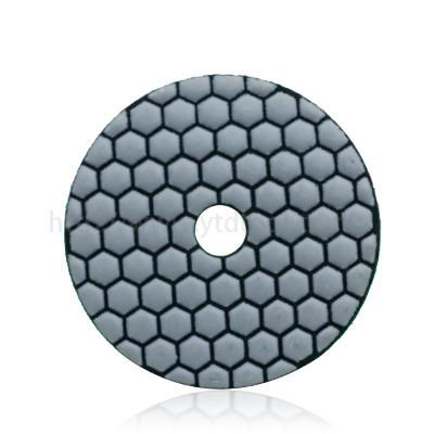 80mm 100mm dry&wet polishing pad high quality stone grinding 4