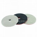 80mm 100mm dry&wet polishing pad high quality stone grinding 2