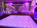 LED星空地板砖婚礼演出跳舞台