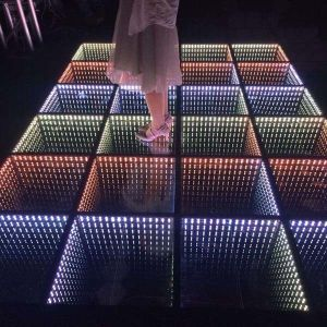 LED 3D深渊镜面跳舞地板砖 婚庆酒吧舞台 2