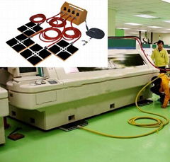 Air pads for moving equipment air casters