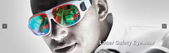 Laser safety eyewear