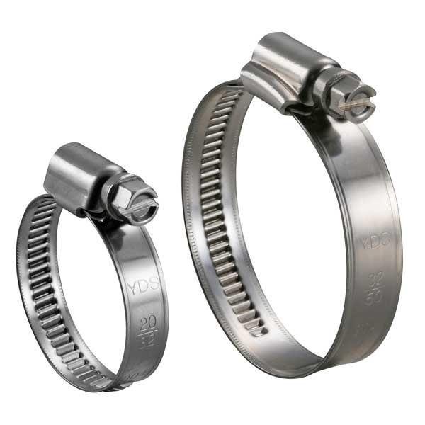 German Type Stainless Steel Hose Clamps with 9mm/12mm Bandwidth