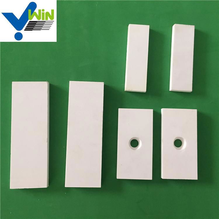 Wear resistant alumina ceramic lining tile 