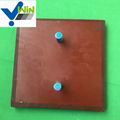 High Abrasion Resistant Alumina Ceramic Embedded Rubber Liner 2