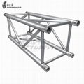 Peak roof flat roof truss system 450x450mmx1m curved lighting truss trade show t 1