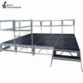 Retractable Curtain Stand Aluminum Stage Stage Blocks to Buy Steel Deck Staging  1