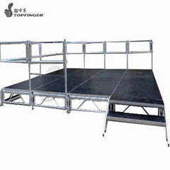 Retractable Curtain Stand Aluminum Stage Stage Blocks to Buy Steel Deck Staging 