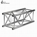 Peak roof flat roof truss system 450x450mmx1m curved lighting truss trade show t 5