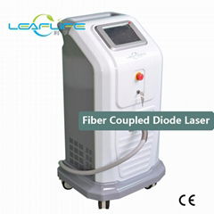 Vertical Fiber coupled diode laser hair removal machine