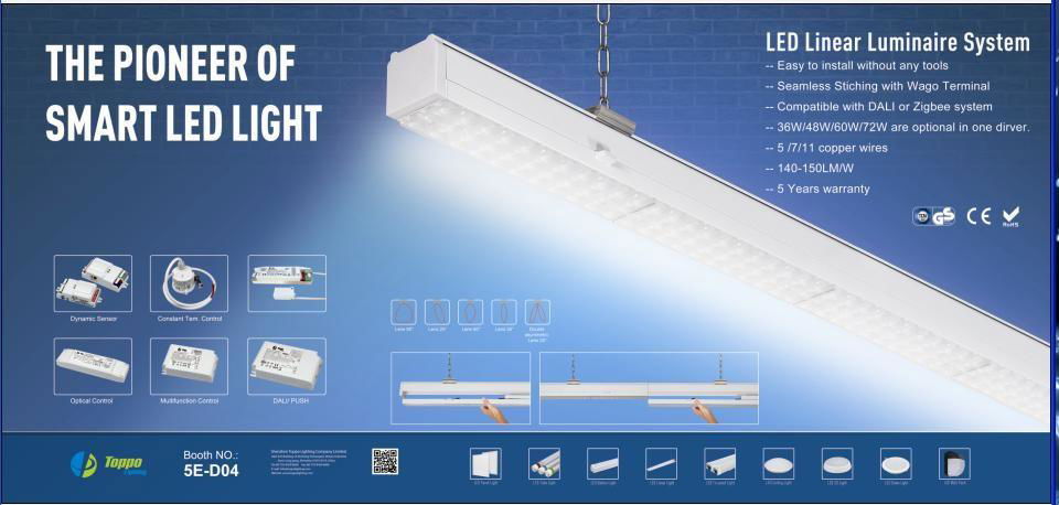  LED Retrofit Trunking System Linear Light for factories 4