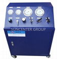 Suncenter gas booster system for