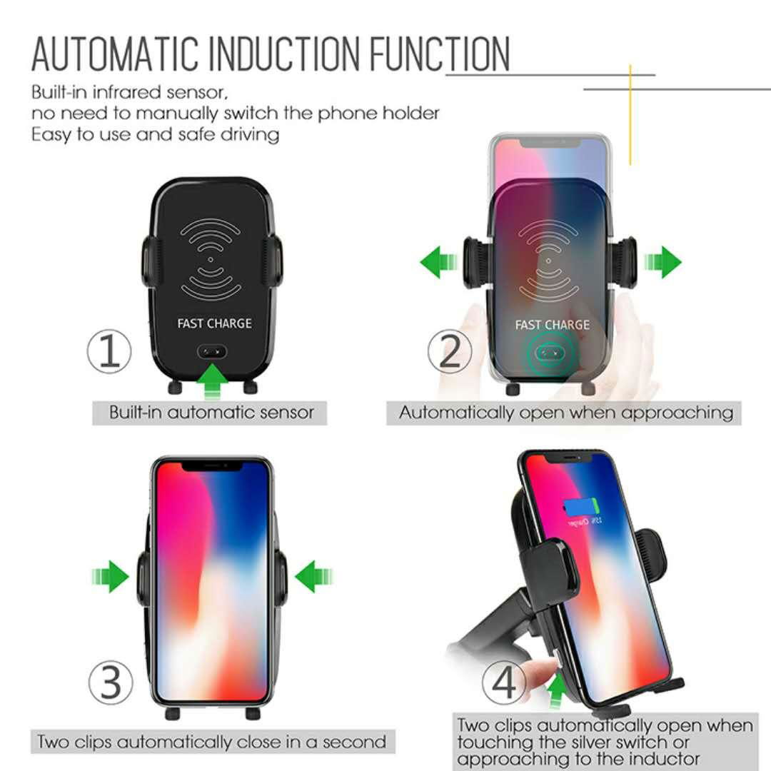 Automatic sensor wireless car charger  2