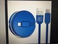 Retractable charging data cable 3