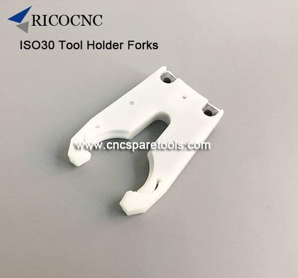 ISO30 Plastic Tool Finger Forks for HSD Auto Tool Changer CNC Routers 5