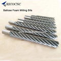 Ballnose Big Long Foam Mill Bits for EPS Poly Foam Cutting