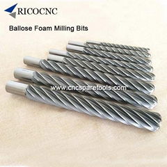 Ballnose Big Long Foam Mill Bits for EPS Poly Foam Cutting