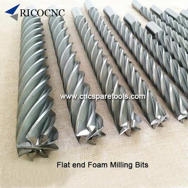 Long Foam Cutting End Mill Router Cutter Bits for EPS Foam Milling 2