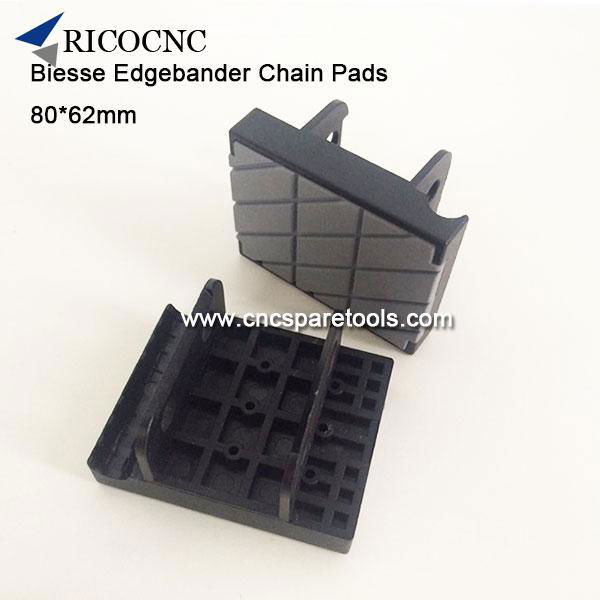 80x62mm Edgebander Track Pads Conveyor Chain Pads for BIESSE Edgebanding Machine 3