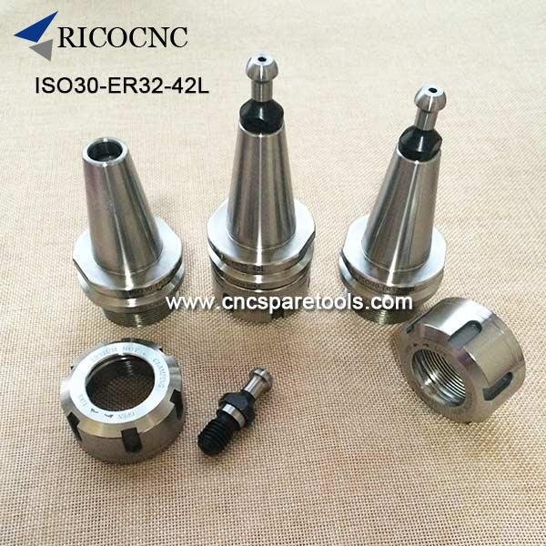 ISO30 Tool Holders CNC Collect Chucks for HSD Spindle ATC CNC Routers 2