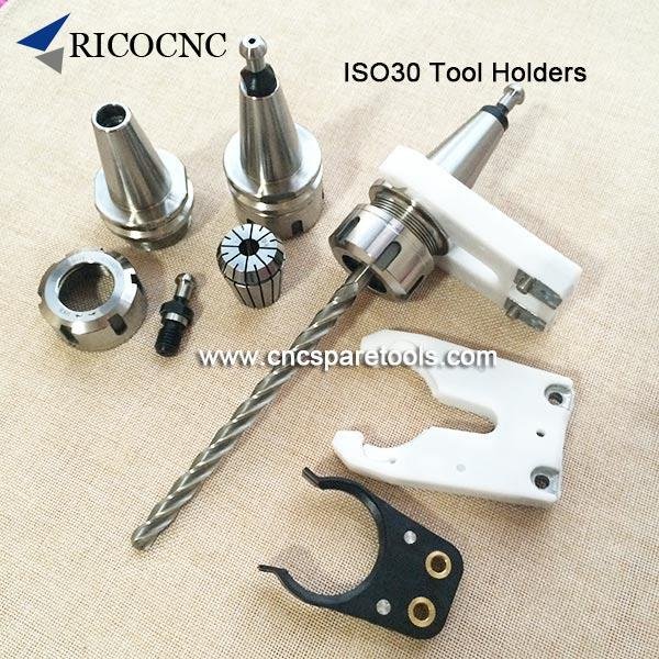 ISO30 Tool Holders CNC Collect Chucks for HSD Spindle ATC CNC Routers 3