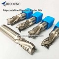 Polycrystalline Diamond Router Bits PCD Cutting Tools for CNC Nesting