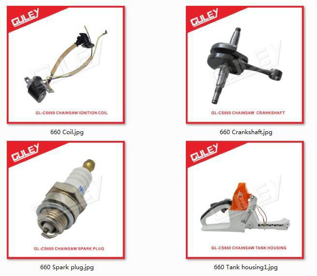 SPARE PARTS  CHAINSAW CS660 