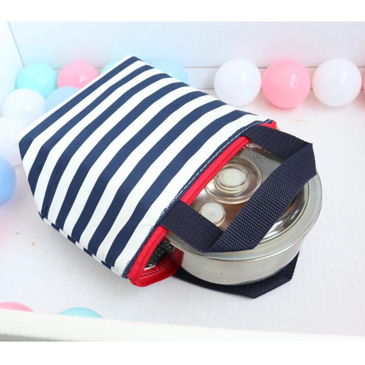 Cheap tote meal bag cooler or warmer bag stripes designed bag 2
