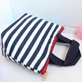 Cheap tote meal bag cooler or warmer bag stripes designed bag 4