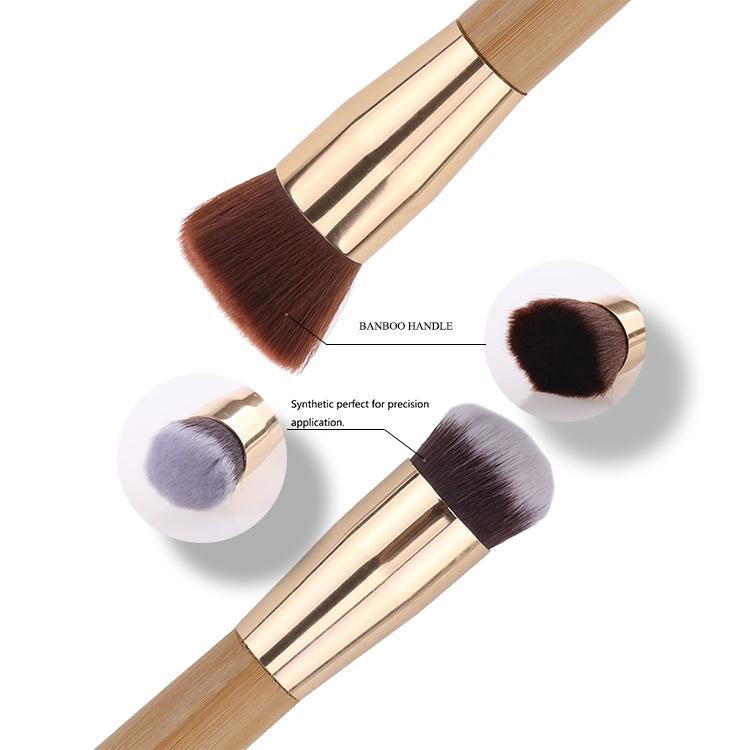 Liya Double Sided Makeup Kit Multifunctional Facial Powder Brush