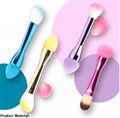 Factory Wholesales Double Sided Makeup Brush Sponge Brush 4