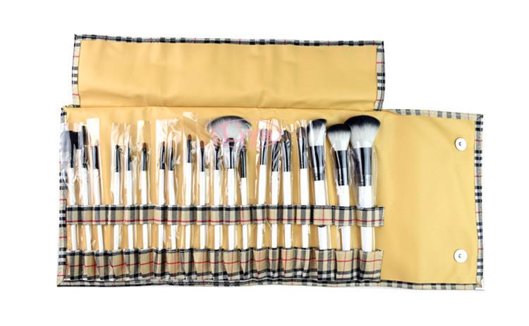 Professional Cosmetic Accessories 20PCS pony hair makeup brush set with Bag 3