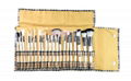 Professional Cosmetic Accessories 20PCS pony hair makeup brush set with Bag 3