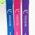 Eco-friendly Fashionable Colorful Printed Neck Lanyards with Custom Logo 2