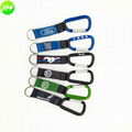 High Quality Heat Transfer Printed Carabiner Lanyards with Personalized Logo 1