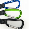 High Quality Heat Transfer Printed Carabiner Lanyards with Personalized Logo 2