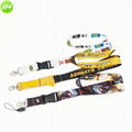 2018 Factory Price Colorful Personalized Custom Printed Logo Premium Lanyards Wi