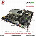 celeron 3865u Dual Core Processor 1.8GHz Mini itx motherboard with DDR3/DDR4 mem