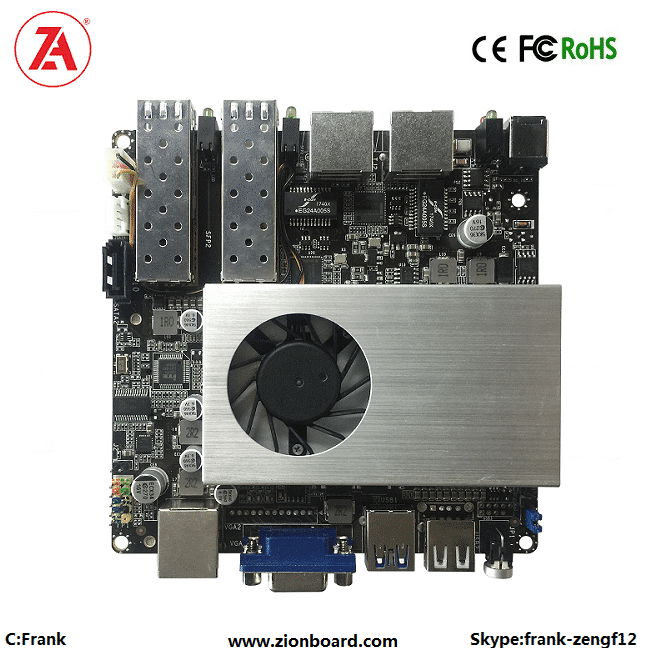 R9FZ 4 Gigabit LAN Celeron J1900 Network Security VPN Firewall motherboard