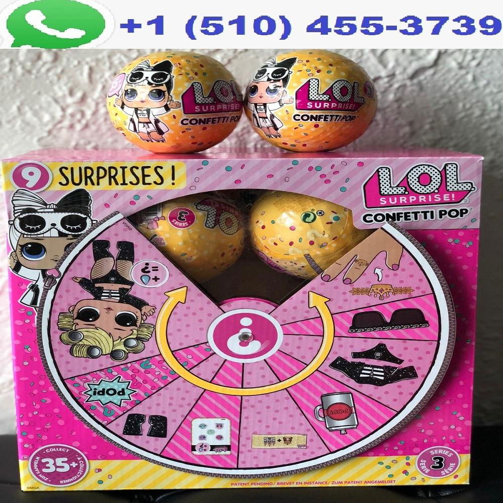 LOL  SERIES 3 Confetti Pop 3 L.O.L Surprise DOLL Big Sisters 3