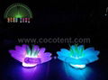 Inflatable lighting flower 