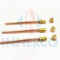 Air conditioner spare parts copper charging valve pin valve access valve 3
