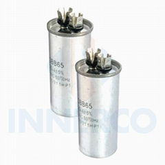 370 or 440 Volt Dual Run Round AC Capacitor