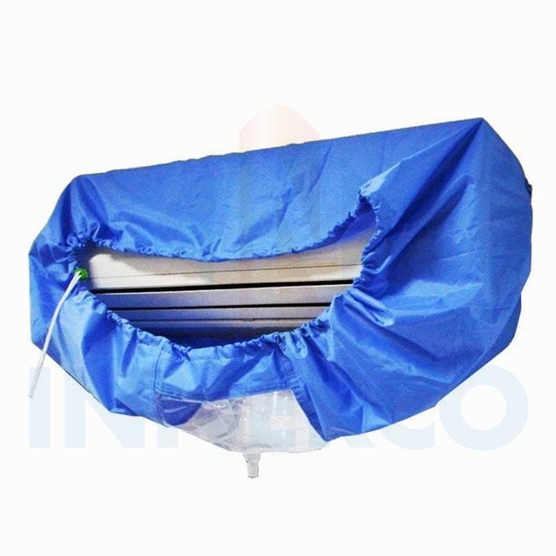 Air conditioning cleaning cover bag